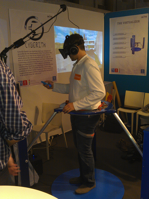 CYBERITH - omnidirectional "treadmill" from TU Vienna