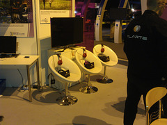 CLARTE stand with 3 Oculus Rifts