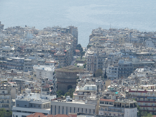 Thessalonique : la rotonde dans la ville.