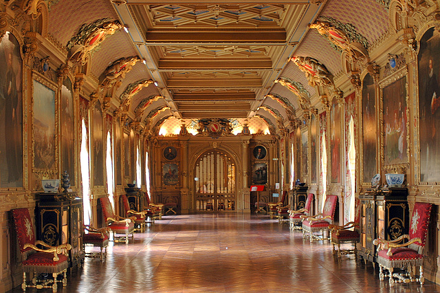 La grande galerie du Château de Maintenon