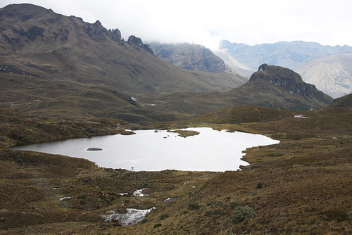 High altitude lake