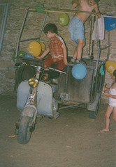 scooter Lambretta avant sa restauration