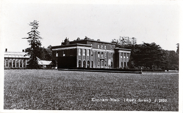 Elmham Hall, North Elmham, Norfolk (Demolished)