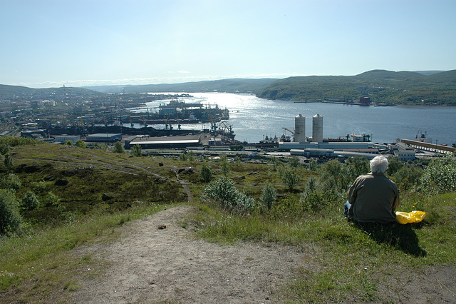 Murmansk harbor