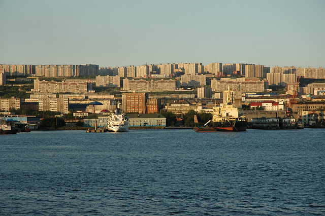 Murmansk from the water