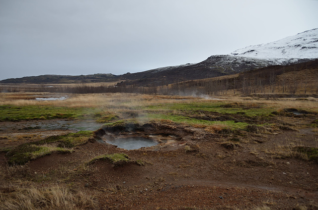 Geysir and Strokkur