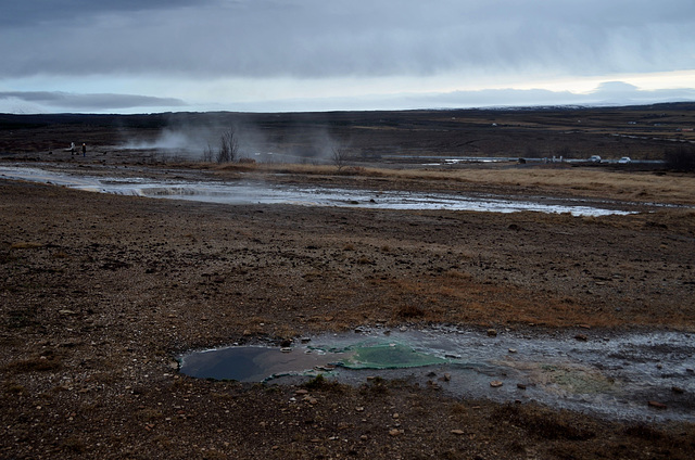 Geysir and Strokkur