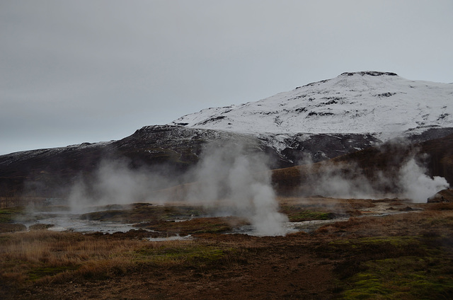 Geysir and Strokkur