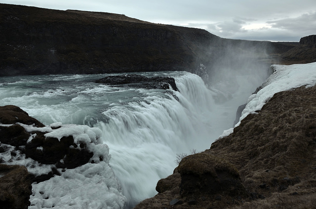 Gullfoss in Winter