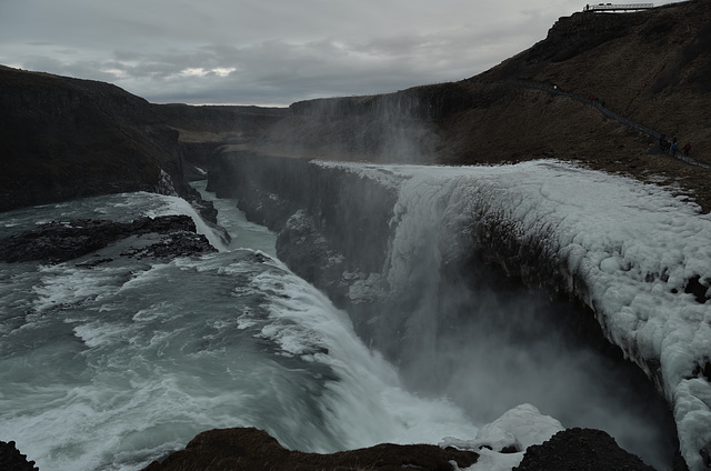 Gullfoss in Winter