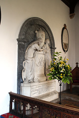 Lord Henniker Memorial (by J Kendrick) St Mary's Church, Thornham Magna, Suffolk