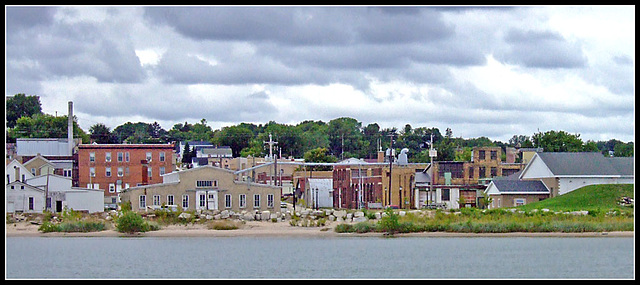 Kewaunee, Wisconsin, waterfront