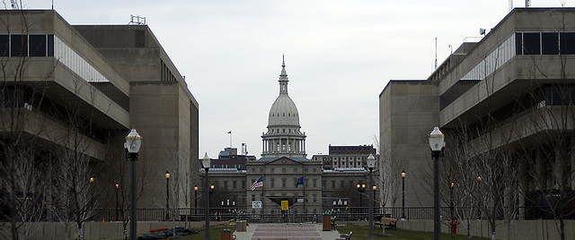 Michigan's Capitol Plaza