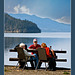 Rusty, Bill and Alida at Babine Lake.