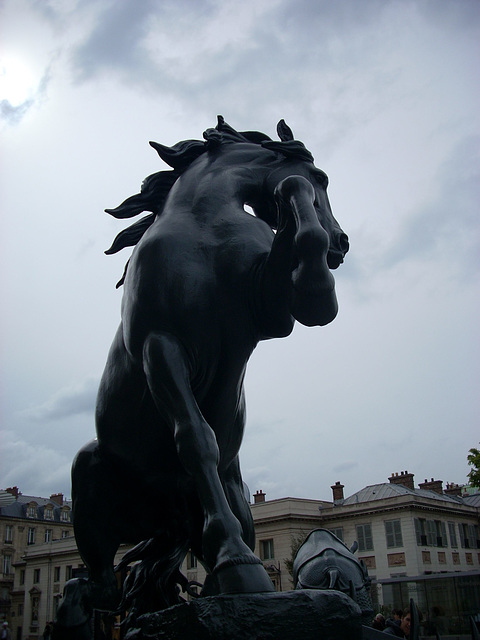 Outside the Musee d'Orsay