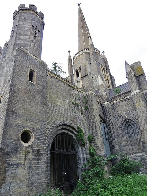 abney park cemetery chapel, stoke newington, london, by william hosking 1840