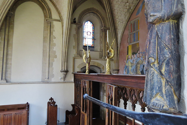 bishop's palace chapel, chichester, sussex