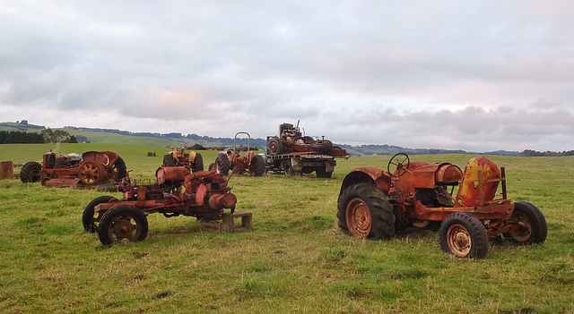 Mirboo tractor graveyard