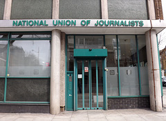 The National Union of Journalists in London, April 2013