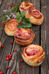 Pohlasaiad /Lingonberry rolls