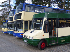 Buses at Truro Station (4) - 13 April 2014