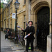 juggler at the bus stop