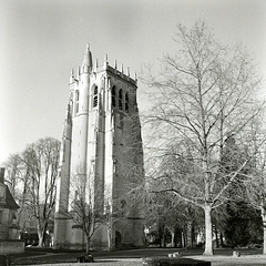 Clocher de l'abbaye Notre-Dame-du-Bec