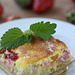 Maasika-rabarberikook / Strawberry and rhubarb cake