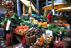 Funchal. Mercado dos Lavradores.  Was das Herz begehrt... ©UdoSm