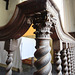 Detail of altar rails, St Peter's Church, Great Livermere, Suffolk.