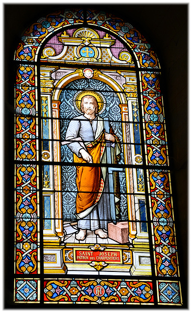 Vitrail de Saint-Joseph