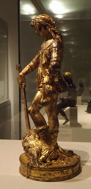 David by Bellano in the Metropolitan Museum of Art, February 2014