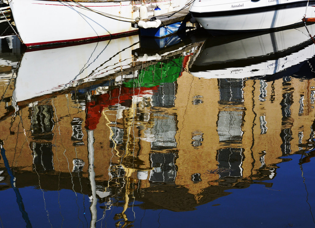 St Peters Basin reflected