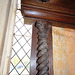 Detail of altar rails, St Peter's Church, Great Livermere, Suffolk.