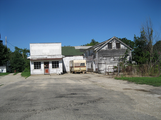 what was once a prosperous lumber yard