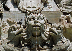 Pantheon Fountain Detail