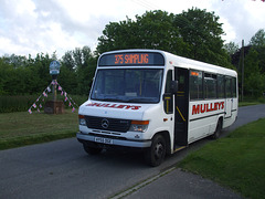 Mulleys Motorways AY55 DGE at Shimpling  - 23 May 2014 (DSCF5148)