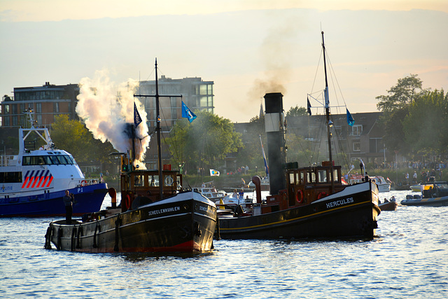 Dordt in Stoom 2014 – Vlootschouw – STs Scheelenkuhlen and Hercules