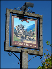 Coach & Horses pub sign