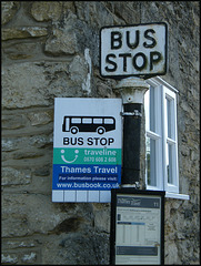 Thames Travel bus stop