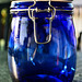 Blue Mason Jar