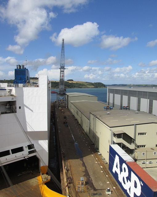 Falmouth docks.