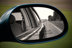 Objects In Mirror Are Closer Than They Appear