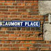 Beaumont Place street sign
