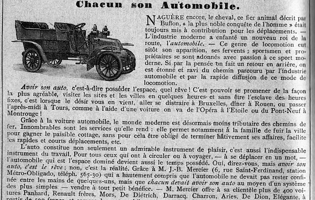 en 1907 ils étaient optimistes