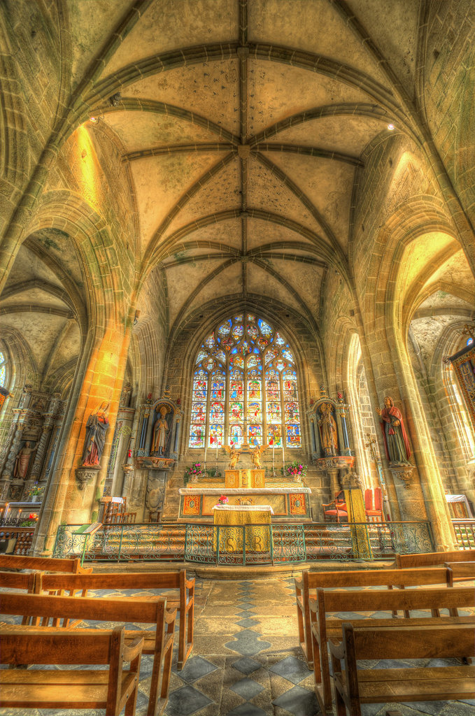 Locronan, église Saint-Ronan