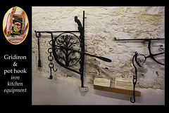 Iron kitchen equipment - Lewes Gallery  - Anne of Cleves House - Lewes - 23.7. 2014