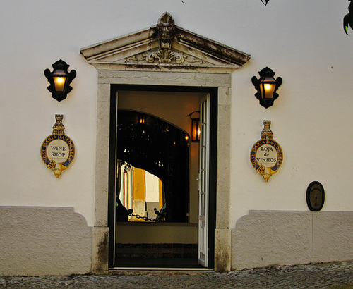 Entry to José Maria da Fonseca's cellar