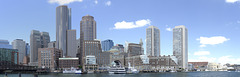 Boston Hafen Pano