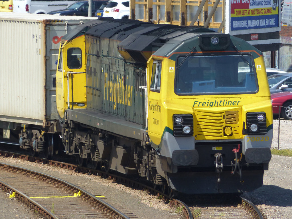 70020 at Millbrook (1) - 2 July 2014